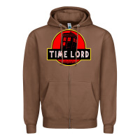 Chestnut dr who park time lord Zipper Hoodie - artisFamous