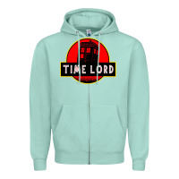 Seafoam dr who park time lord Zipper Hoodie - artisFamous