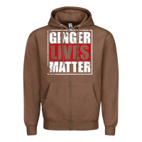 Chestnut ginger lives matter Zipper Hoodie - artisFamous