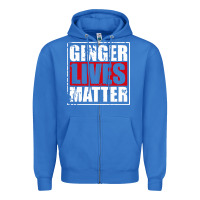 True Royal ginger lives matter Zipper Hoodie - artisFamous