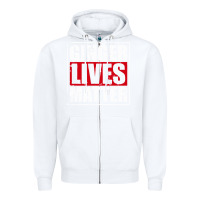 White ginger lives matter Zipper Hoodie - artisFamous