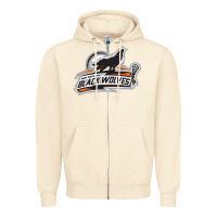 Sandshell new england black wolves Zipper Hoodie - artisFamous
