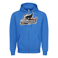 True Royal new england black wolves Zipper Hoodie - artisFamous