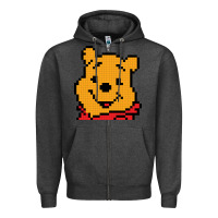 Pooh Zipper Hoodie | Teevron