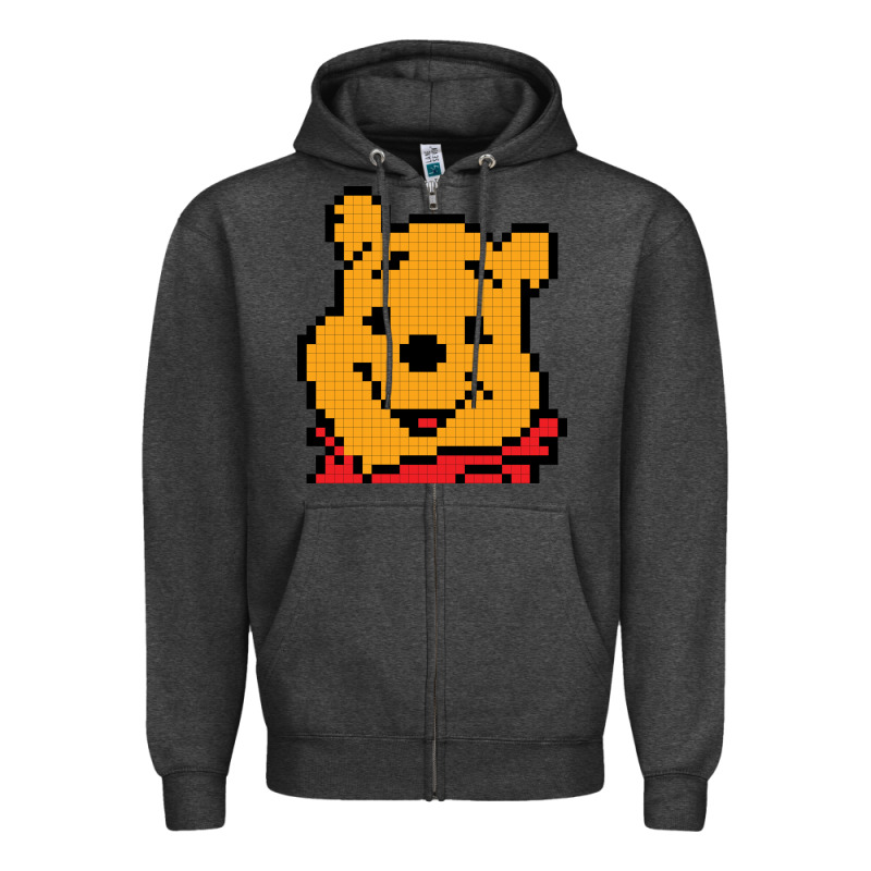 Pooh Zipper Hoodie by artisFamous | Teevron
