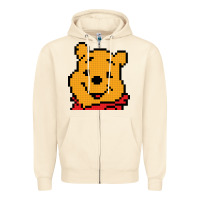 Sandshell pooh Zipper Hoodie - artisFamous