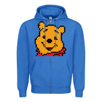 True Royal pooh Zipper Hoodie - artisFamous