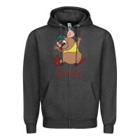 Charcoal Heather GUS GUS Zipper Hoodie - artisFamous