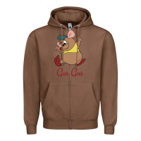 Chestnut GUS GUS Zipper Hoodie - artisFamous