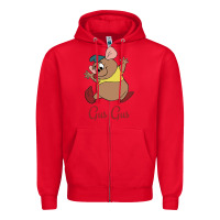 Red GUS GUS Zipper Hoodie - artisFamous