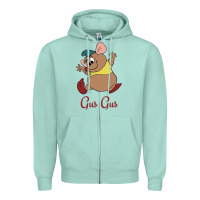Seafoam GUS GUS Zipper Hoodie - artisFamous