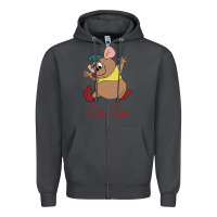 Smoke GUS GUS Zipper Hoodie - artisFamous