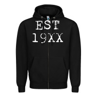 Black MGK EST 19XX Zipper Hoodie - artisFamous