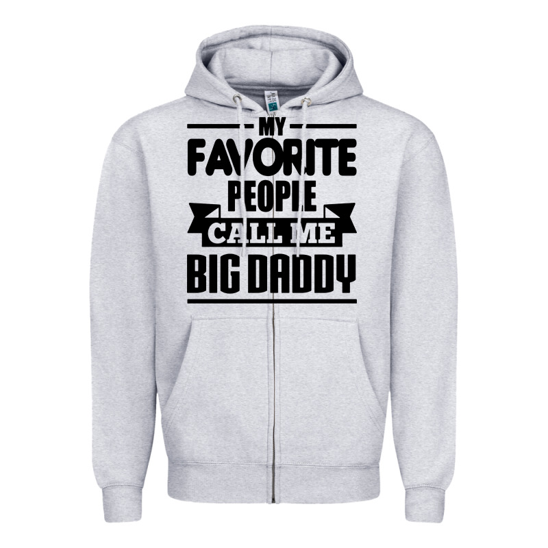 Big Daddy Zipper Hoodie by artisFamous | Teevron