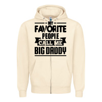 Sandshell big daddy Zipper Hoodie - artisFamous