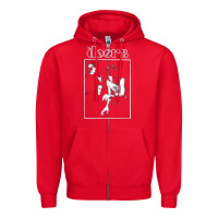 Red doors 8 Zipper Hoodie - artisFamous