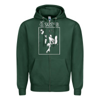 Sports Green doors 8 Zipper Hoodie - artisFamous