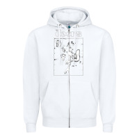 White doors 8 Zipper Hoodie - artisFamous