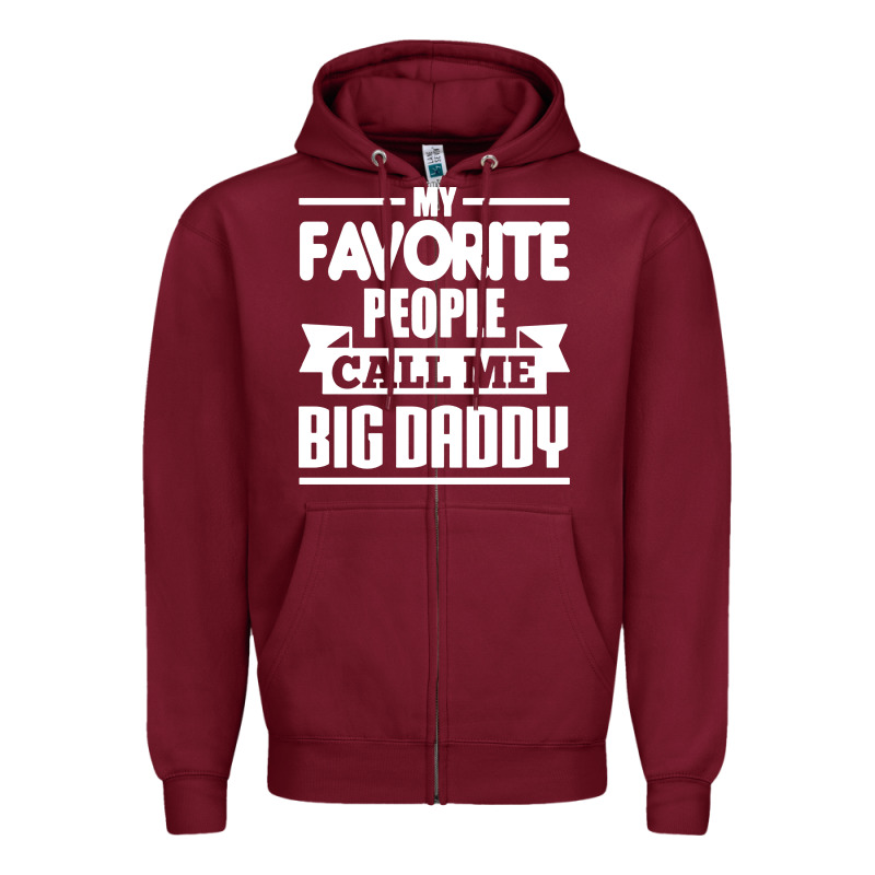 Big Daddy Zipper Hoodie by artisFamous | Teevron