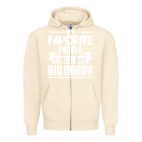 Sandshell big daddy Zipper Hoodie - artisFamous