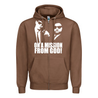 Chestnut blues brothers belushi Zipper Hoodie - artisFamous