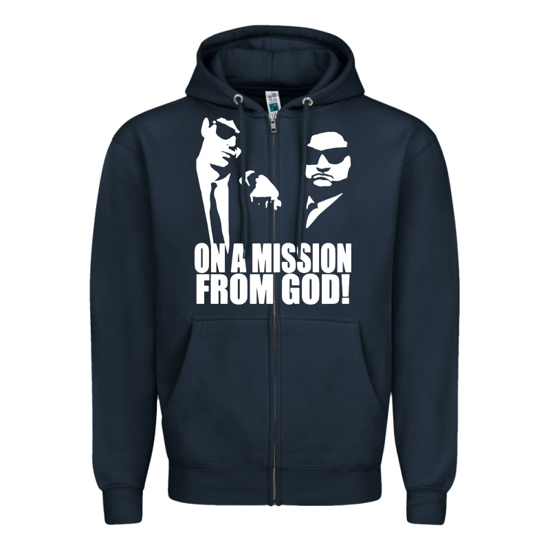 Blues Brothers Belushi Zipper Hoodie by artisFamous | Teevron