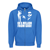True Royal blues brothers belushi Zipper Hoodie - artisFamous