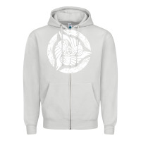 Dove Grey celtic trinity knot crow spiritual mandala Zipper Hoodie - artisFamous