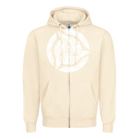 Sandshell celtic trinity knot crow spiritual mandala Zipper Hoodie - artisFamous