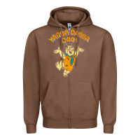 Chestnut yabba dabba doo Zipper Hoodie - artisFamous