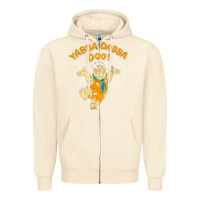 Sandshell yabba dabba doo Zipper Hoodie - artisFamous