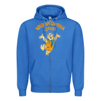 True Royal yabba dabba doo Zipper Hoodie - artisFamous