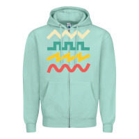 Seafoam synthetiseur Zipper Hoodie - artisFamous
