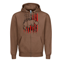 Chestnut usa utv rzr racing Zipper Hoodie - artisFamous