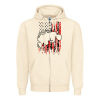 Sandshell usa utv rzr racing Zipper Hoodie - artisFamous