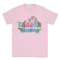 Bubblegum Pink easter blessing with  cross Classic Tee - Artiststas
