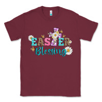Burgundy easter blessing with  cross Classic Tee - Artiststas
