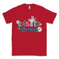 Red easter blessing with  cross Classic Tee - Artiststas