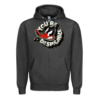 Charcoal Heather you're despicable Zipper Hoodie - artisFamous