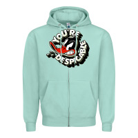 Seafoam you're despicable Zipper Hoodie - artisFamous