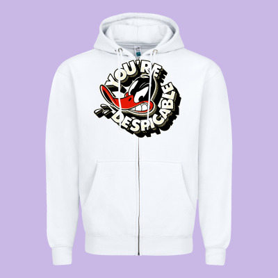 You're Despicable Zipper Hoodie Designed By Artisfamous