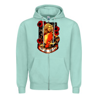 Seafoam vintage image robert plant Zipper Hoodie - artisFamous