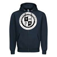 Navy concordia university irvine Zipper Hoodie - artisFamous