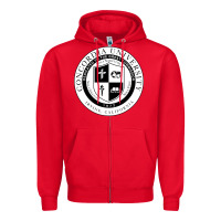 Red concordia university irvine Zipper Hoodie - artisFamous