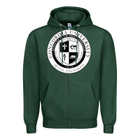 Sports Green concordia university irvine Zipper Hoodie - artisFamous