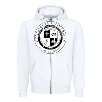 White concordia university irvine Zipper Hoodie - artisFamous