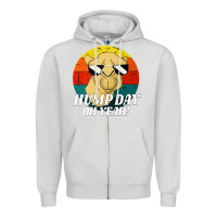 Dove Grey hump day Zipper Hoodie - artisFamous