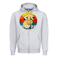Heather Grey hump day Zipper Hoodie - artisFamous