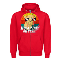 Red hump day Zipper Hoodie - artisFamous