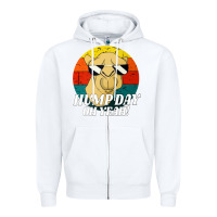 White hump day Zipper Hoodie - artisFamous